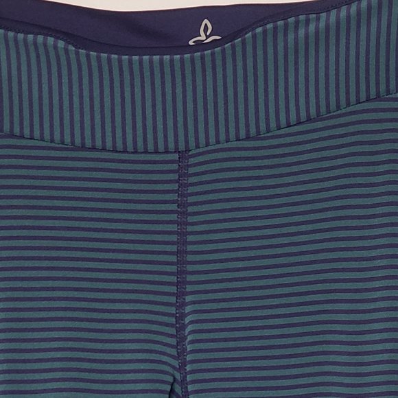 PrAna Striped Athletic Leggings - Picture 3 of 8